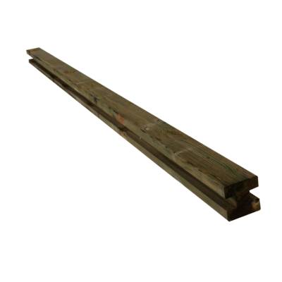 Poteau intermédiaire Pin du Nord - 90 x 90 x 2400 mm - Gedimat