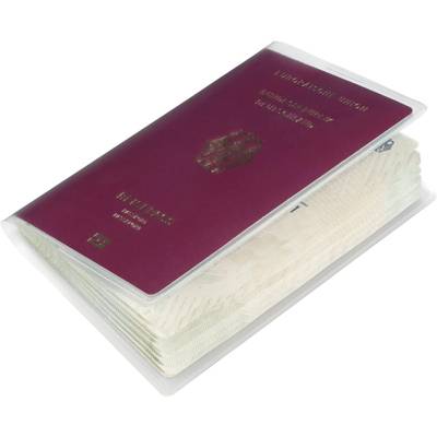 Pochette double pour passeport, format: 189 x 129 mm