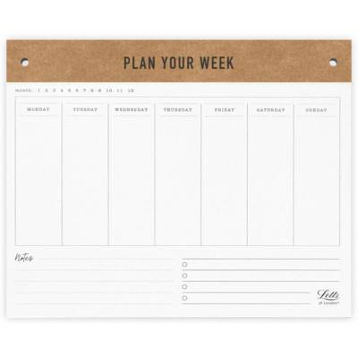 Conscious Weekly Planner Recharge Non Datée