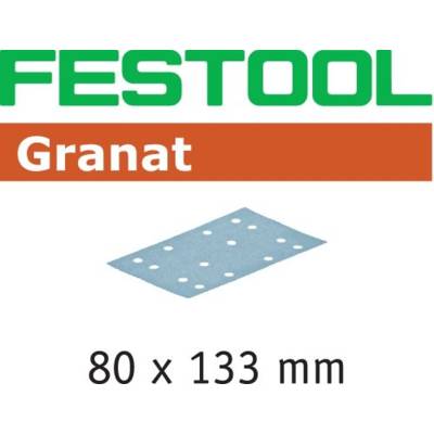Abrasifs FESTOOL STF 80x133 P400 GR - Boite de 100 - 497126