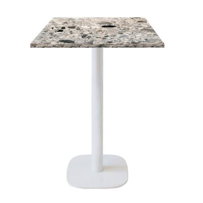 Mange-debout pied blanc 60x60cm cepp - intérieur - RestooTab