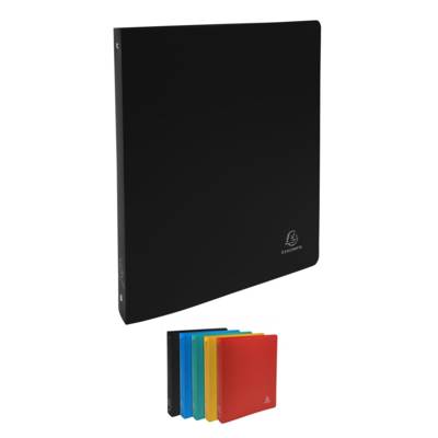 Classeur 4 anneaux 30mm polypropylène OPAK - A4 Maxi - Coloris Aléatoire