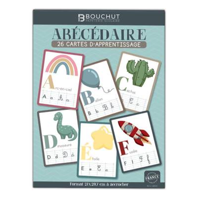 Pochette 26 fiches abecedaire