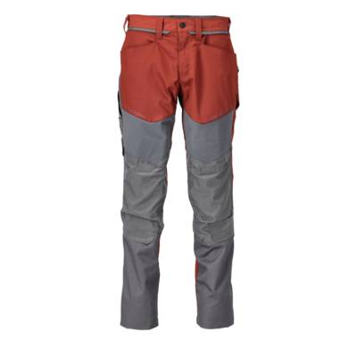 Pantalon de travail avec poches genouillères MASCOT Customized - 22479-230-Rouge-76-52