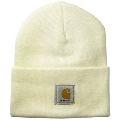 Bonnets CARHARTT Acrylic Watch Hat Blanc