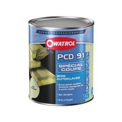 Protection des coupes pour bois PCD 91 vert - Gedimat - OWATROL