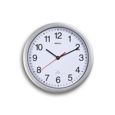 Horloge murale RC MAULrun Diam 25 cm Contour Argent