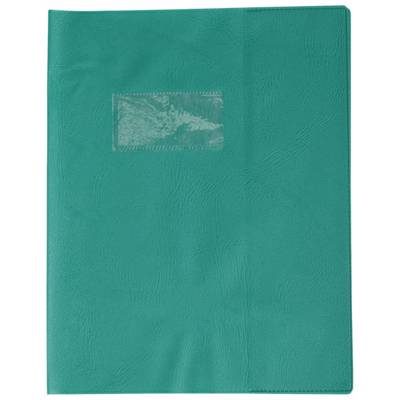 Protège-cahier 20/100ème 17x22 vert sapin - CLAIREFONTAINE