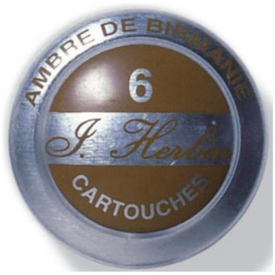 Boîte de 6 cartouches d'encre standard Ambre de birmanie