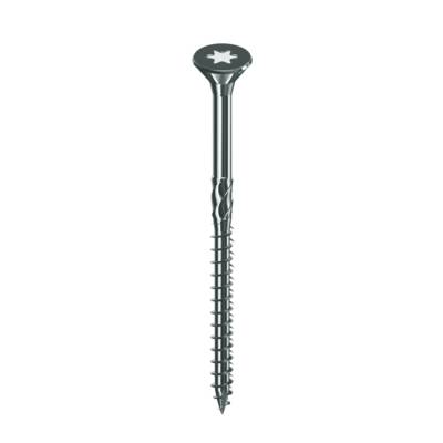 Vis agglo/bois STARBLOCK acier zingué tête fraisée empreinte Torx 4,5 x 70 mm - Gedimat