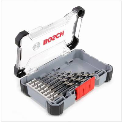 Set de 8 forets BOSCH HSS Impact Control - Spécial métal - 2608577146