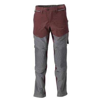 Pantalon avec poches genouillères MASCOT Ultimate - Léger et hydrofuge - 22279-605-Bordeaux-60