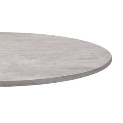 Plateau de table Ø70cm Beton naturel - RestooTab
