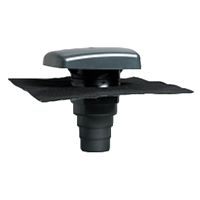 Terminal de ventilation Ubiflu 2 UBBINK avec Multidiam - Ø 100 à 160 mm - noir - 15460377 - Maxoutil