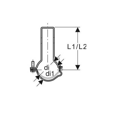 Collier Pluvia adaptable GEBERIT Ø56 D1.64 mm DN.56 - 363.861.00.1 - Maxoutil