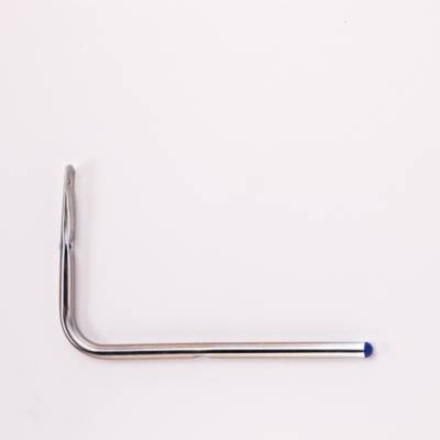 Crochet droit tube zinc D16mm - Gedimat - MOTTEZ