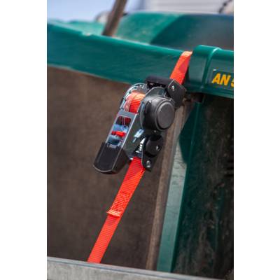 Sangle d'arrimage rétractable EASY 28 4 m - rouge - Gedimat - COBALTIX