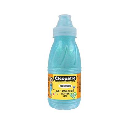 Gel Pailleté Néon Bleu Glacé 250 ml