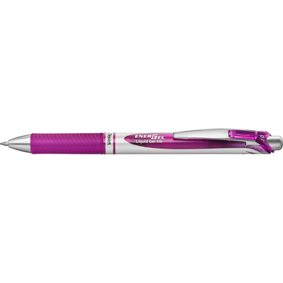 Stylo roller encre gel Energel BL77, magenta