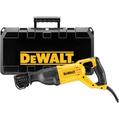 Scie sabre 1100 W, vitesse variable - Coffret - DEWALT - DWE305PK-QS - Maxoutil