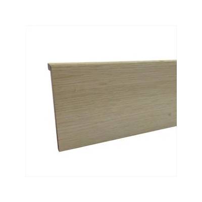 Surplinthe MDF plaqué chêne brut - 2230 x 92 x 20 mm - Gedimat - SOTRINBOIS