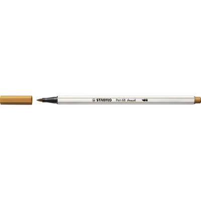Feutre pointe pinceau Pen 68 brush ocre foncé