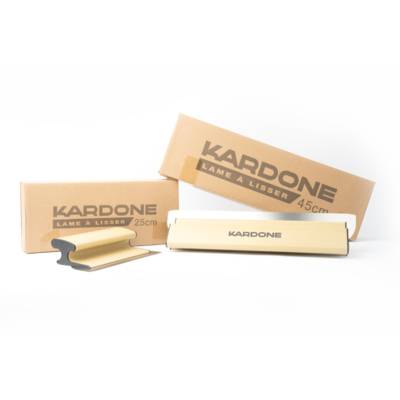 Lame à lisser Pack DUO 25 + 45cm pour enduit, béton ciré - KARDONE - LLKD25451