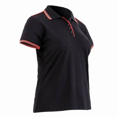 Polo de travail femme Thelma Noir T.1 XS - LMA - 9257 XL