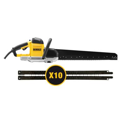 Pack sciage 10 lames + scie alligator DEWALT - Gedimat