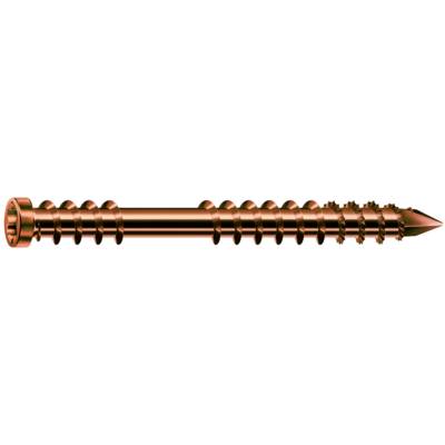 Vis terrasse Deck Torx inox antique 5x50mm - Gedimat - SPAX