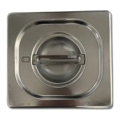 10 Couvercle GN1/6 Inox - CGN1/6Inox - Vesto