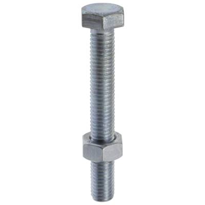 Boulon 6 pans tête hexagonale acier zingué - Gedimat - NORAIL