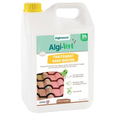 ALGI-VERT PROTECTION - Bidon 5 litres - Gedimat - ALGIMOUSS