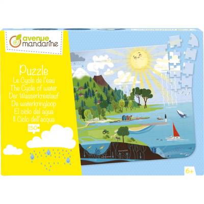 Puzzle éducatif, Le cycle de l'eau - 150 Pièces
