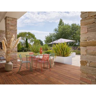 Lame de terrasse Pin Sylvestre préservé marron - Gedimat - ISB