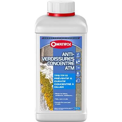 Anti-verdissures ATM PRO - bidon de 1l - Gedimat - OWATROL