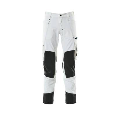 Pantalon avec poches genouillères MASCOT Ultimate stretch - 17179-311-Blanc-82-50