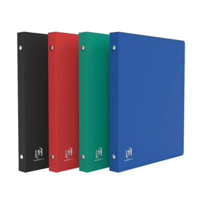 Classeur souple 2 anneaux Yeka 170 x 220 mm Coloris aléatoire - OXFORD