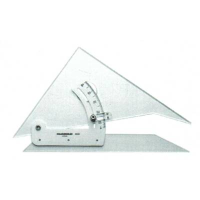 Equerre rapporteur ajustable n° 2708 - 5520 - 20 cm