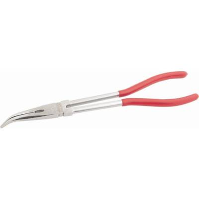 Pince bec demi rond coude extra longue SAM - 23928CP - Maxoutil