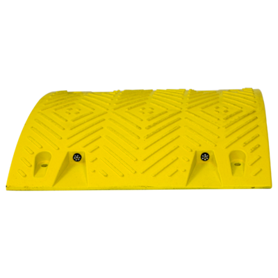 Module droit de ralentisseur - 500 x 430 mm - H 60 mm - Jaune - NOVAP - 8003067 - Maxoutil