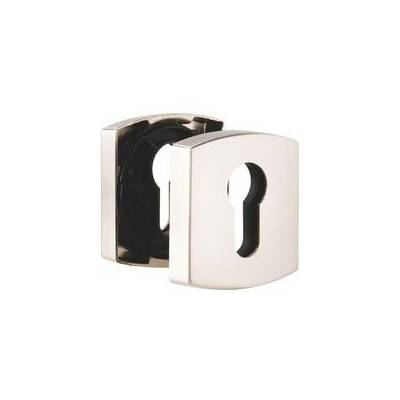 Paire de rosaces 6425 Muze BEZAULT - Chrome velours -  Clé I - 866176 - Maxoutil