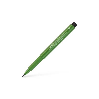 Feutre Pitt Artist Pen Brush vert permanent olive - FABER-CASTELL