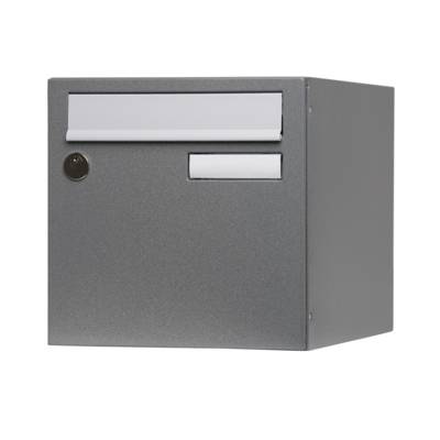 Boîte aux lettres PLANETE 1 porte - gris moucheté - Gedimat - RENZ