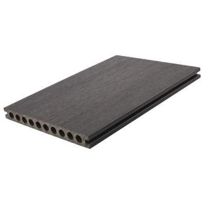 Lame de terrasse BROOKLYN bois composite co-extrudée - 23 x 138 mm L.4 m - Gedimat - FIBERDECK