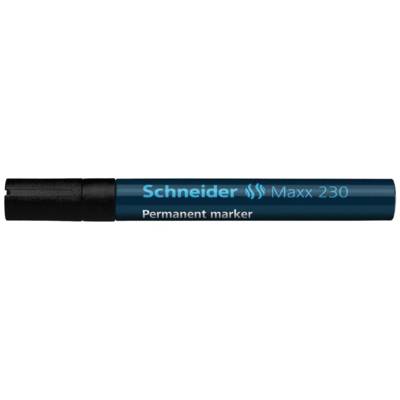 Marqueur permanent Maxx 230 noir - SCHNEIDER