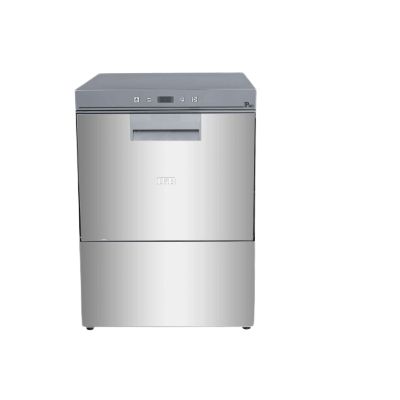 Lave-verre 400x400 avec pompe de vidange et doseur de rinçage