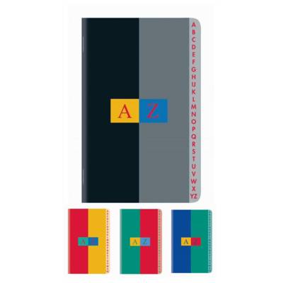 Répertoire agrafé 9x14 cm 96 pages 70G petits carreaux