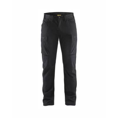 Pantalon Service Softshell Noir - BLAKLADER - 147725139900-C44 - BLAKLADER WORKWEAR