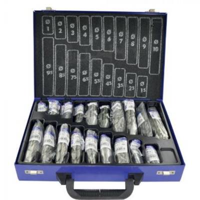 Coffret 170 forets métaux rectif TIVOLY - 11451070024 - Maxoutil